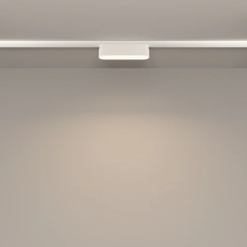 Трековый светильник LED Magnetic track system Radity TR080-1-6W4K-W Maytoni белый для шинопроводов серии Magnetic track system Radity белый фото 12