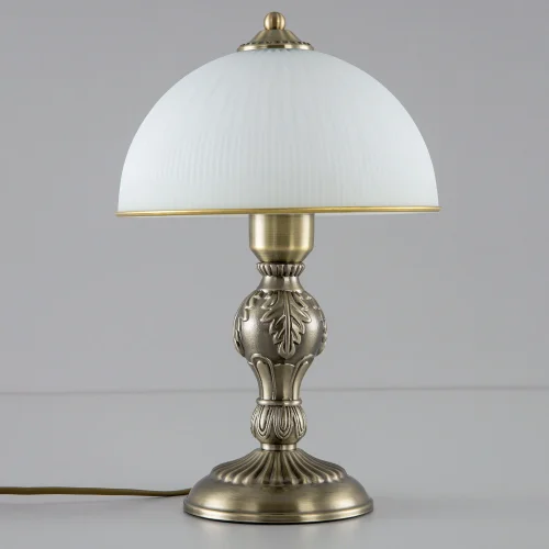 Настольная лампа Адриана CL405823 Citilux белая 1 лампа, основание бронзовое металл в стиле классический  фото 6