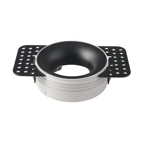 Светильник точечный CLT 078C1 BL Crystal Lux чёрный на 1 лампу, основание чёрное в стиле современный для затирки круглый фото 4