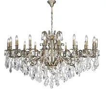 Люстра хрустальная подвесная Opera E 1.1.20.600 A Dio D'Arte без плафона на 20 ламп, основание античное бронза бронзовое в стиле современный Люстра хрустальная подвесная Opera E 1.1.20.600 A Dio D'Arte без плафона на 20 ламп, основание античное бронза бронзовое в стиле современный