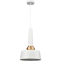 Светильник подвесной Аппассионато (Appassionato) VL2141P01 Vele Luce белый на 1 лампу, основание белое в стиле современный Светильник подвесной Аппассионато (Appassionato) VL2141P01 Vele Luce белый на 1 лампу, основание белое в стиле современный