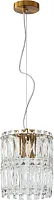 Светильник подвесной Admire 2174/05/02P Stilfort прозрачный на 2 лампы, основание бронзовое в стиле современный Светильник подвесной Admire 2174/05/02P Stilfort прозрачный на 2 лампы, основание бронзовое в стиле современный