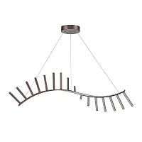 Светильник подвесной Caro VL7086P17 Vele Luce хром на 1 лампу, основание хром в стиле хай-тек Светильник подвесной Caro VL7086P17 Vele Luce хром на 1 лампу, основание хром в стиле хай-тек