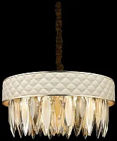 Люстра подвесная Орнелла (Ornella) WE143.13.303 Wertmark прозрачная на 13 ламп, основание золотое в стиле классический Люстра подвесная Орнелла (Ornella) WE143.13.303 Wertmark прозрачная на 13 ламп, основание золотое в стиле классический